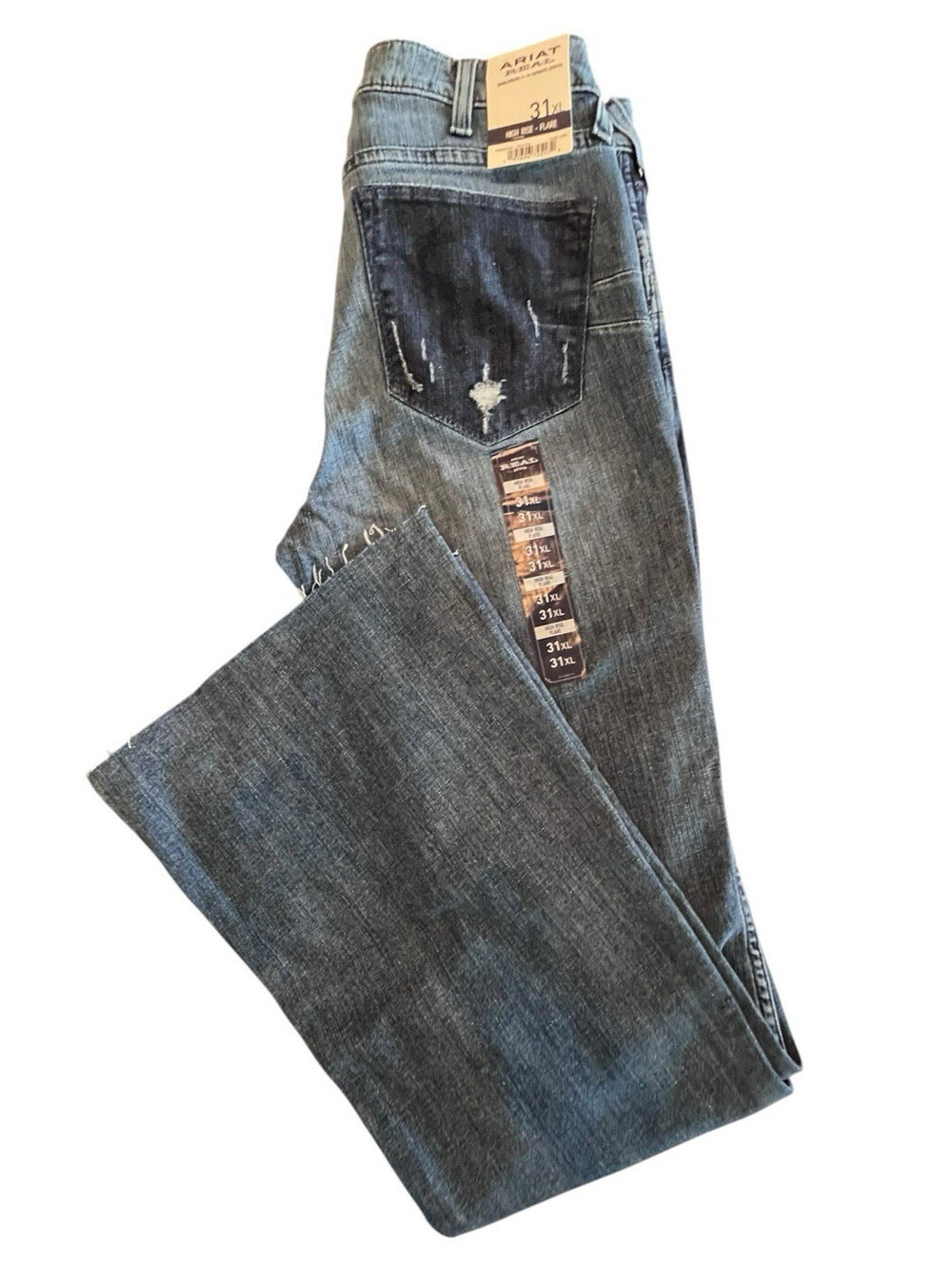 Ariat Jeans Womens Sz 31XL High Rise Thea Flare NEW 3143.23